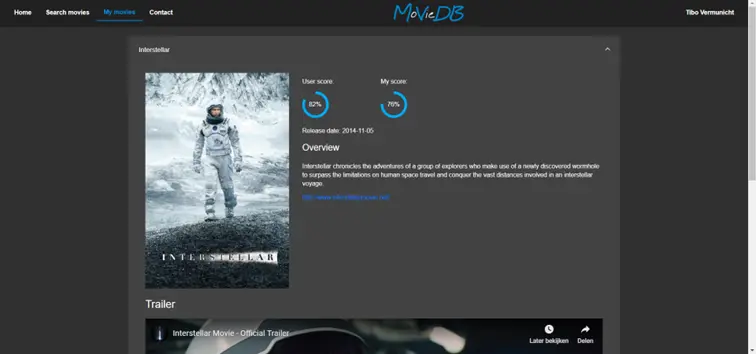 MovieDB screenshot